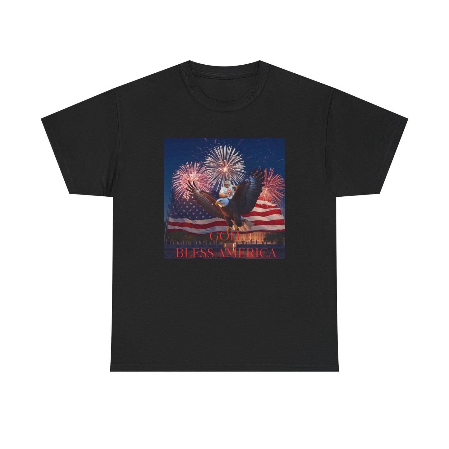 Miyagi Mike God Bless America T-Shirt.