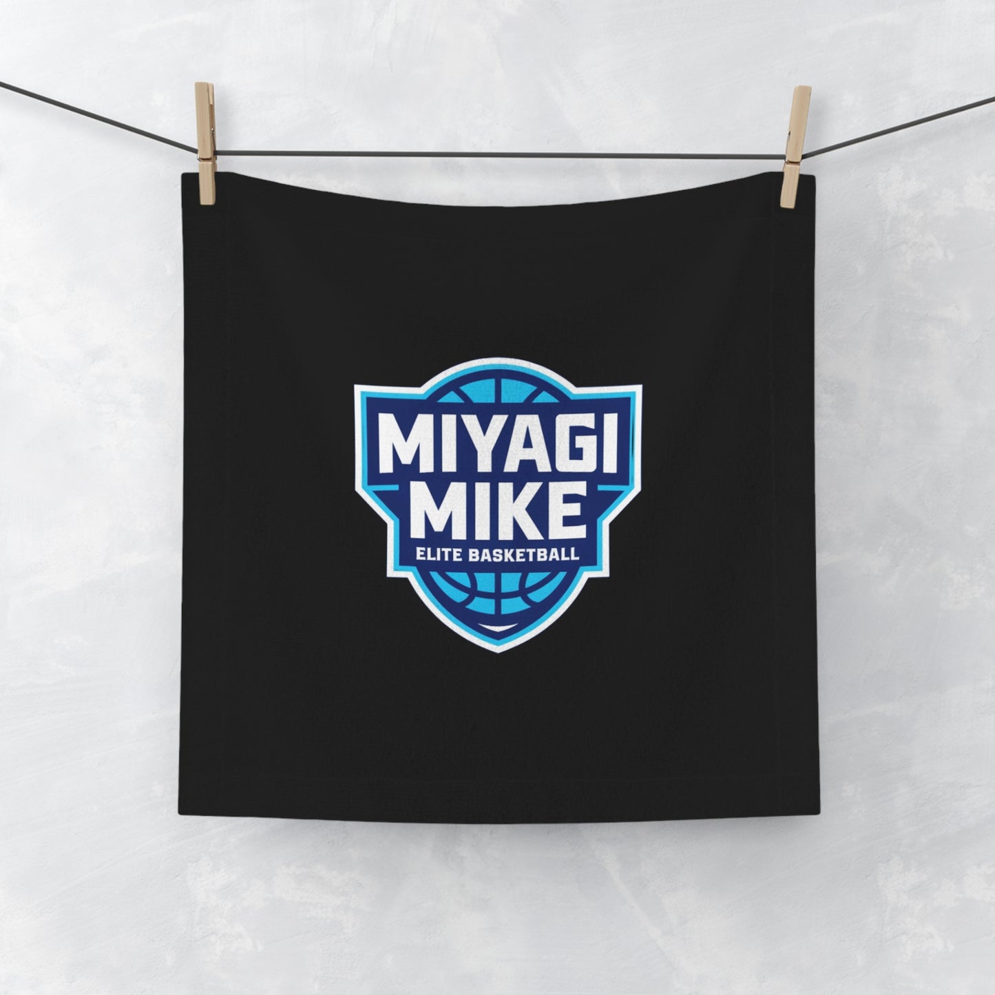 Miyagi Mike Elite Basketball Face Towel