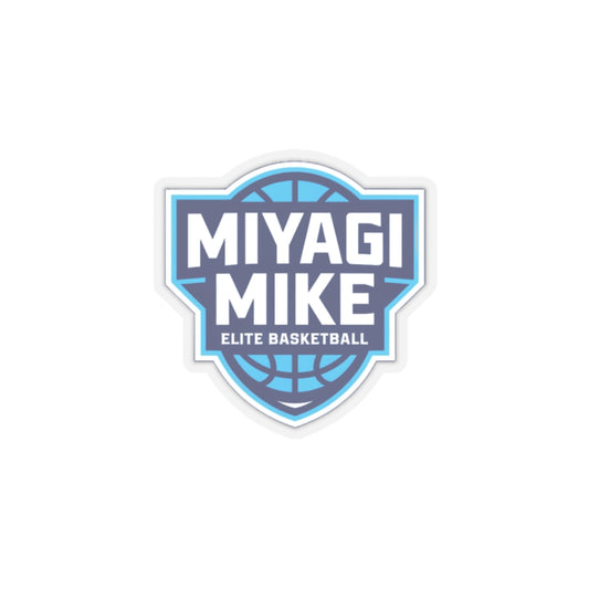 Miyagi Mike Elite Basketball Kiss-Cut Stickers