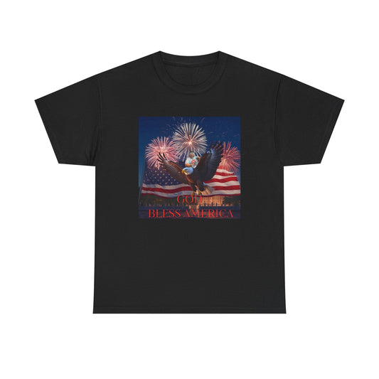 Miyagi Mike God Bless America T-Shirt.